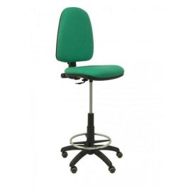 Taburete Piqueras Y Crespo Ayna Ergonomico Mecanismo De Contacto Permanente Regulable En Altura Y Aro Reposapies Ruedas De Parquet Asiento Y Respaldo Tapizados Bali Verde Precio: 207.49999963. SKU: S5702420