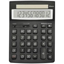 Maul AAAIG29522 Calculadora de escritorio ECO 950, 12 dígitos, Negra