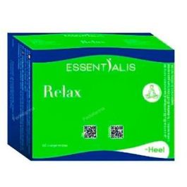 HEEL Essentialis Relax 60 Comprimidos Valeriana Melisa Pasiflora para Nerviosismo e Insomnio Precio: 14.4999998. SKU: B1HDSJ3WQ5