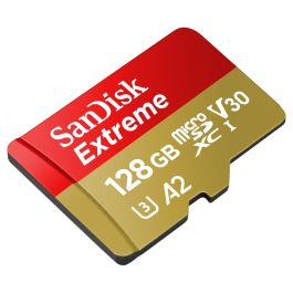 SanDisk Tarjeta Memoria Micro Secure Digital 128 GB microSDXC UHS-I U3 V30 Lectura 190 MB/s Escritura 90 MB/s