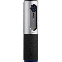 Logitech 960-001034 Conference Cam Connect Full HD 1080p, Zoom 4x, Micrófono y Altavoz, Gris