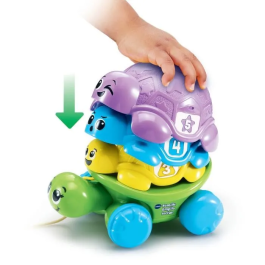 Vtech Baby Tortuga Empilo Familiar Plástico Reutilizado VT80609305