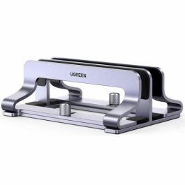 UGREEN Soporte Vertical para Portátil Dual-slot Gris de Aluminio y Silicona para Laptops hasta 17.3" Precio: 50.79000047. SKU: B1DAERYEXZ