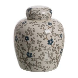 Tibor Blanco-Gris Porcelana Decoración 21 X 21 X 24 cm Precio: 59.7014. SKU: B1HKQ7ELBE