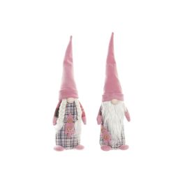 DKD Home Decor Figura Decorativa de Navidad Estilo Fantasía Rosa Blanco en Poliéster 12 x 48 x 13 cm y 0,44 kg Precio: 6.04032. SKU: B1DL2T95YZ