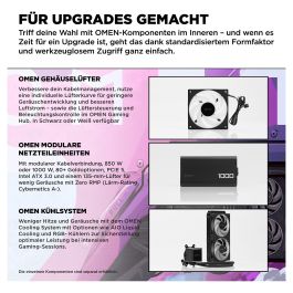 HP OMEN GT16-1470ng 35L Gaming Desktop PC, Ryzen 7 9800X3D, 32GB RAM, 1TB SSD, GeForce RTX 5070, Windows 11 Home