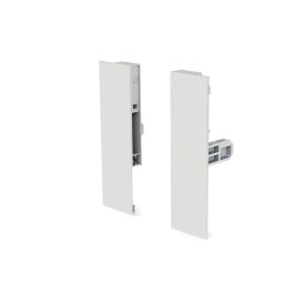 Herrajes Alk Juego Fijación Frontal Qube H90 H120 H185 Acabado Blanco Altura H90