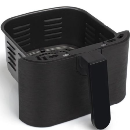 Princess 182031 Freidora de Aire Digital Mini Airfryer Sin Aceite 1350W, 3.5L | Hornea, Asa, Cocina | 10 Programas Negro