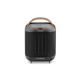 Delonghi HFX30C18 Calentador de Ventilador Cerámico 1800W, 2 Potencias, Función Verano, Termostato, Antivuelco, Gris