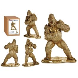 Giftdecor Gorila Enfadado Dorado 25 cm Ancho x 56 cm Alto x 42 cm Largo Figura Decorativa Resina Precio: 56.50000015. SKU: S3609522