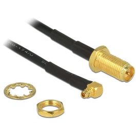 DeLOCK 88936 Antena Cable RP-SMA Hembra Empotrable a MMCX 90° Macho 0.32m RG-174 Negro Precio: 36.88999963. SKU: B125RZ38BP