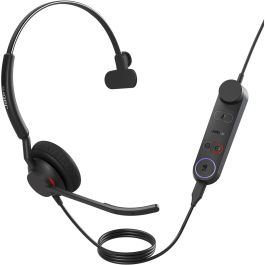 Jabra Engage 50 II Link Auriculares Mono USB-A MS para Oficina/Centro de Llamadas Diadema con Micrófono Negro