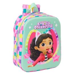 Safta Mochila Guardería 3D Gabby's Dollhouse 22x27x10 cm Precio: 7.95000008. SKU: B168NZ2HQQ