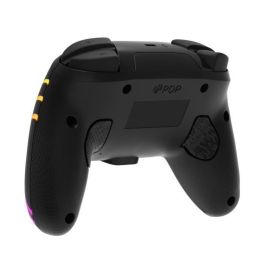 PDP PDP1728606818002 Mando Inalámbrico Afterglow Wave Negro para Nintendo Switch
