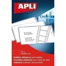 Funda Adhesiva Apli 60X95Mm Bolsillo Para Tarjetas Paquete De 10 Precio: 4.49999968. SKU: B1EWZARLHV