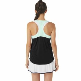 Camiseta de Tirantes Mujer Asics Court Negro