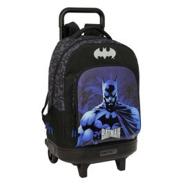 Mochila Escolar con Ruedas Batman Negro 33 x 45 x 22 cm Precio: 68.4999997. SKU: B1867YCFWJ