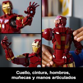 LEGO Marvel Iron Man Mark 3 Edición Coleccionistas 76344 Figura de Construcción con 1297 Piezas