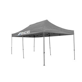 Occ Motorsport Carpa Plegable 3x6M Acero Gris 420 Oxford Impermeable OCCCARP08