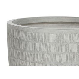 Macetero Terraza Y Jardin DKD Home Decor Gris 44 x 43 x 44 cm Set de 4 Macetero Terraza Y Jardin DKD Home Decor Gris 44 x 43 x 44 cm Set de 4