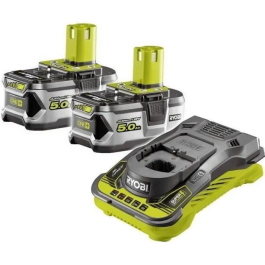 Ryobi Pack 2 Baterías 18V 5Ah + Cargador Ultra Rápido 5.0 A Precio: 228.49999975. SKU: B12SDDAPMY