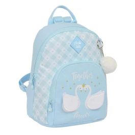 Mochila Glow Lab Cisnes Mini Azul claro 25 x 30 x 13 cm Precio: 11.79000042. SKU: B1H4G3MBZP