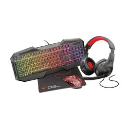 Teclado y Ratón Gaming Trust GXT 1180RW Negro Qwerty Español QWERTY Precio: 54.94999983. SKU: B1EJ3Q57LK