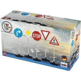 Klein Señales de Carretera 6 Piezas, Altura 72 cm, Juego Escalable para Niños