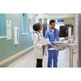 HP USB Teclado y Ratón Healthcare Edition IP65 Blanco. Kit para Entornos Sanitarios. Diseño Elegante y Fácil de Limpiar.