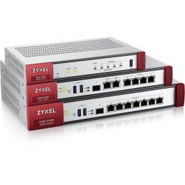 Zyxel USG FLEX 100 ZYWALL Firewall Nebula - 4xLAN 1Gbit/s + 1xWAN 1Gbit/s, IPSec/SSL/TLS, Rendimiento 0.9 Gbit/s