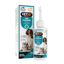 VetIQ Limpiador de Oídos para Perros y Gatos 100ml | Solución Suave No Tóxica para Higiene Auricular y Prevención Manchas VetIQ Limpiador de Oídos para Perros y Gatos 100ml | Solución Suave No Tóxica para Higiene Auricular y Prevención Manchas Precio: 7.49999987. SKU: B1CP9BJ434