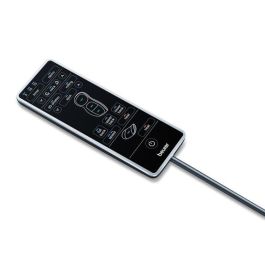 Beurer MG-295 Funda Asiento Masaje Shiatsu 3D con Calor y Luz Color Negro