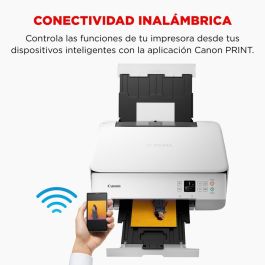 Canon 4462C106 Impresora Multifunción Fotográfica PIXMA TS5351i Inyección Tinta Color WiFi Dúplex 3 en 1 Blanca Canon 4462C106 Impresora Multifunción Fotográfica PIXMA TS5351i Inyección Tinta Color WiFi Dúplex 3 en 1 Blanca