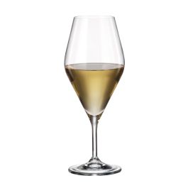 Bohemia Set de 6 Copas de Vino Colección Galaxia, 470 ml, 23 cm de Alto - Juego de Cristalería para Vinos (4 Cajas)