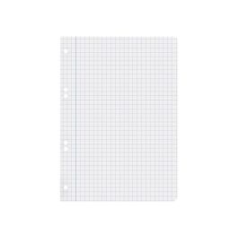 Recambio Liderpapel Cuarto 100 Hojas 60 gr-M2 Cuadro 8 mm Con Margen 6 Taladros