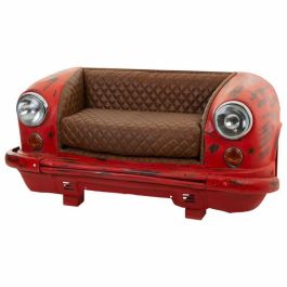 Sofá Alexandra House Living Marrón Rojo Coche 68 x 68 x 157 cm Precio: 1119.89000046. SKU: B148YMW8SB