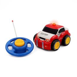 Tachan 8Yj10437 R.566-12 Coche de Policía Patrulla Urbana Azul Infantil Radio Control con Luces, para Niños +3 Años