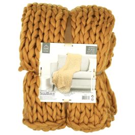 Home Deco Factory Manta De Punto Grueso Amarillo 150x120 cm Precio: 35.88999997. SKU: B1AQV35H5W