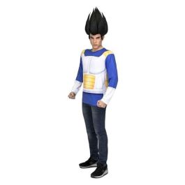 My Other Me Disfraz Camiseta de Vegeta Talla L para Adulto – Material: 95% Poliéster y 5% Spandex My Other Me Disfraz Camiseta de Vegeta Talla L para Adulto – Material: 95% Poliéster y 5% Spandex