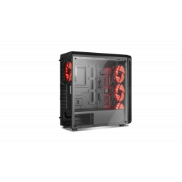 NOX NXHUMMERTGM Caja Semitorre ATX RGB USB3.0 Cristal Templado Negro