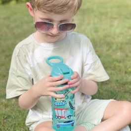 Nuby NUB0048526890491 Pack de 2 botellas de agua Super Quench 540 ml Azul