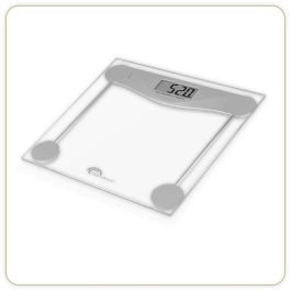 Little Balance 8193 SB2 Báscula Electrónica de Vidrio Templado Transparente, 160 kg / 100 g, Pantalla LCD Grande, Placa 300x300mm Little Balance 8193 SB2 Báscula Electrónica de Vidrio Templado Transparente, 160 kg / 100 g, Pantalla LCD Grande, Placa 300x300mm