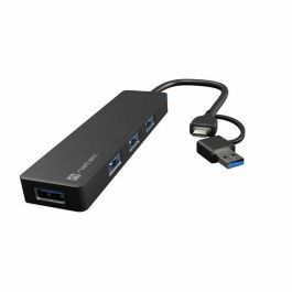 Hub USB Natec NHU-2023 Negro