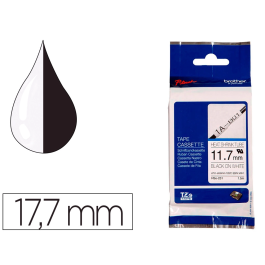 Brother HSE-231 Cinta Termoretráctil 11,7 mm Negra/Blanca Consumible Máquina de Etiquetas Precio: 30.99892466. SKU: B1FZ5CENSS