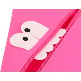 Safta Portatodo Silicona Caritas Fucsia 22x11x1cm