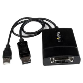 Adaptador DisplayPort a DVI Startech DP2DVID2 Negro Precio: 65.49999951. SKU: S55057054