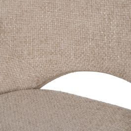 Silla Crema Tejido-Metal Salón 48 X 61 X 85 cm