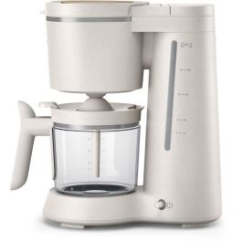 Cafetera de filtro - PHILIPS - HD5120/00 - 1,2 L - Blanco mate - Ecológica Cafetera de filtro - PHILIPS - HD5120/00 - 1,2 L - Blanco mate - Ecológica