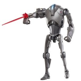 HASBRO Figura Super Battle Droid Star Wars Attack of the Clones The Black Series 15cm Articulada