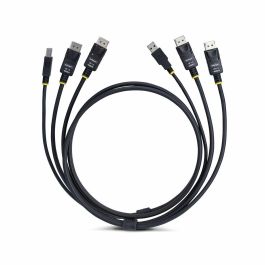 Cable adaptador Startech DDU1226-KVM-CABLE Negro 1,8 m Cable adaptador Startech DDU1226-KVM-CABLE Negro 1,8 m